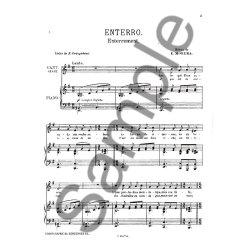 Enrique Morera: Enterro