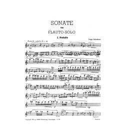 Holmboe  Sonata Op. 71 (1957)  Flt Solo