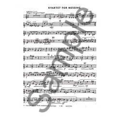 Kvartet For Messing Op. 15