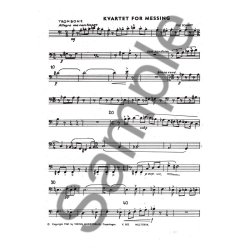 Kvartet For Messing Op. 15