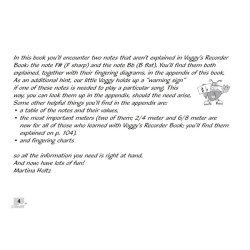 Martina Holtz: Voggy's Recorder - Songbook