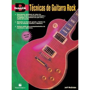 Basix Tecnicas Rock Gtr Bk/Cd Span