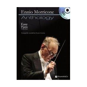 Morricone Ennio Easy Pf Colctn Bk/Cd