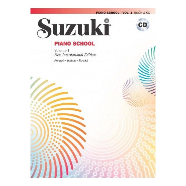 Suzuki Pf School V 1 Bk/Cd Fren/Span