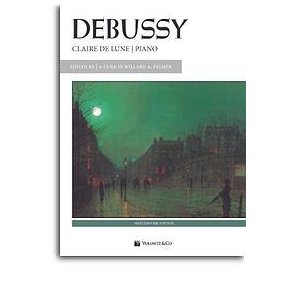 Claude Debussy Claire De Lune Pf Bk