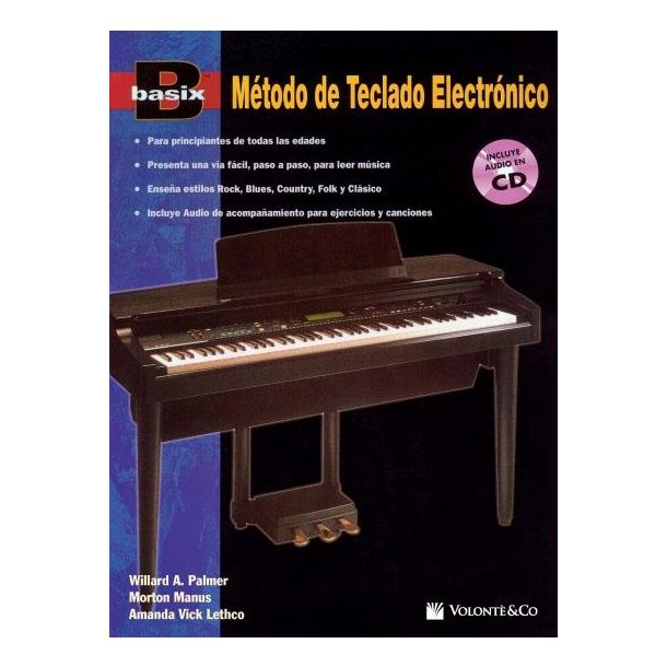 Basix Metodo Teclado Elc Bk/Cd Span
