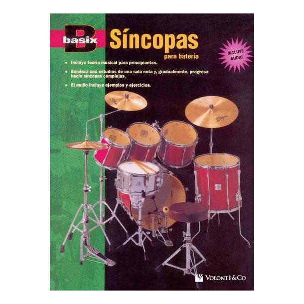 Basix Sincopas Bateria Bk/Cd Span