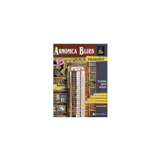 Fletcher Armonica Blues Bk/Cd Span