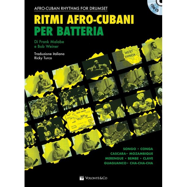 Ritmi Afro-Cubani Per Batteria : Afro-Cuban Rhythms For Drumset