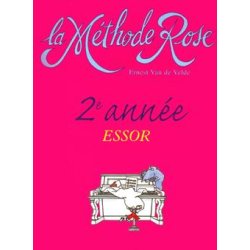 VAN DE VELDE ERNEST METHODE ROSE 2EME ANNEEE L'ESSOR PF BK