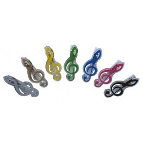 Klammern Violinschlüssel Sortiert (5 stk)