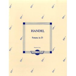 Handel, Gf Sonata In D Vla/pf