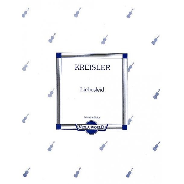Fritz Kreisler: Liebeslied (Viola/Piano)