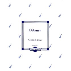 Claude Debussy: Clair De Lune (Viola)
