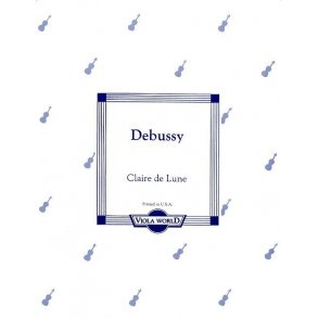 Claude Debussy: Clair De Lune (Viola)