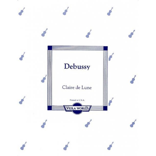 Claude Debussy: Clair De Lune (Viola)