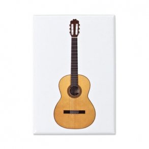 Guitar Magnet : 7,8 cm x5,3 cm