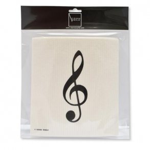 Sponge cloth G-clef (2 pcs)