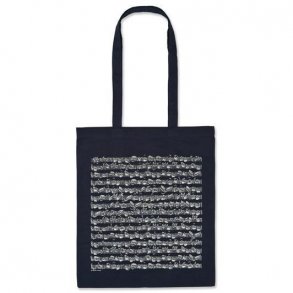 Tote Bag - Sheet Music, Navy (Long Handle)