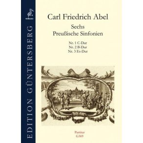Sechs Preußische Sinfonien : Score No. 1-3