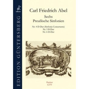 Sechs Preußische Sinfonien : Score No. 4-6
