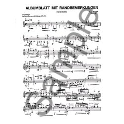 Tilo Medek: Albumblatt Mit Randbemerkungen