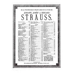 Johann Strauss: Morgenbltter Op.270 (Piano)