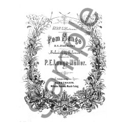 FEM SANGE AF "SULAMITH"