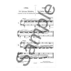 Carl Czerny: Etuder Bind 1