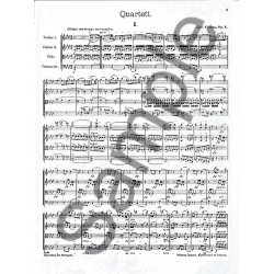 Carl Nielsen: String Quartet In F Minor Op.5 (Score/Parts)