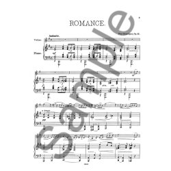 Henriques Romance Vln/Orch Pts