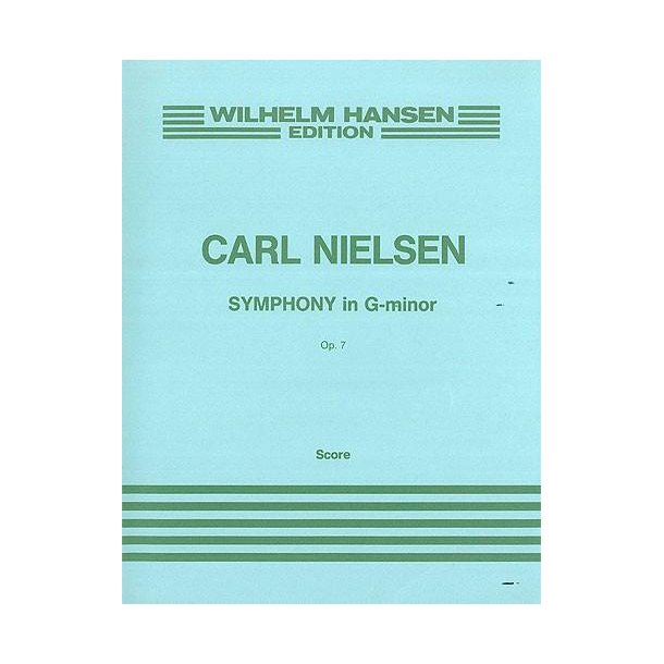 Carl Nielsen: Symphony No.1 In G Minor Op.7 (Full Score)