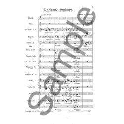 Johan Svendsen: Andante Fun&egrave;bre For Orchestra