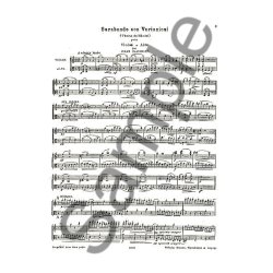 Johan Halvorsen: Sarabande Con Variazioni