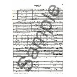 Carl Nielsen: Quartet For Strings In G Minor Op.13 (Score and Parts)