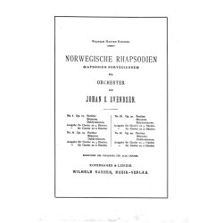 NORSK RAPSODI NR.2 OP.19