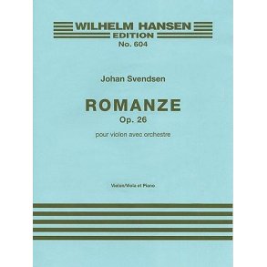 Johan Svendsen: Romance Op.26 (Violin or Viola/Piano)