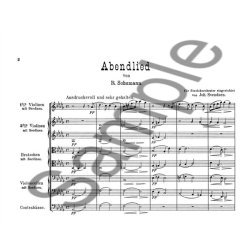 Johan Svendsen: Abenlied Von Robert Schumann (Score/Parts)