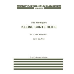 Fini Henriqu&eacute;s: Kleine Bunte Reihe Op.20 No.5 (Violin/Piano)