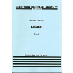 Alexander Zemlinsky: Lieder Op.8