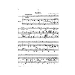 Leone Sinigaglia: 3 Romantic Pieces OP.13 (Violin and piano)