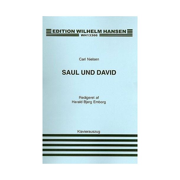 Carl Nielsen: Saul And David (Vocal Score)