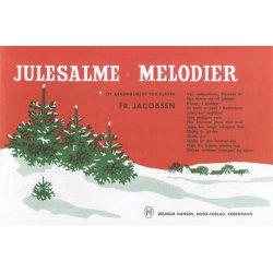 Julesalme Melodier - klaverhfte for let vede