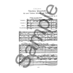 Wilhelm Stenhammer: Quartett IV A-Moll Op. 25 (Score)
