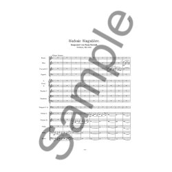 Franz Berwald: Sinfonie Singulaire (Full Score)