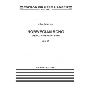 Halvrsen Nrwgn Sng Op31 Vln/Pf Sc/Pt