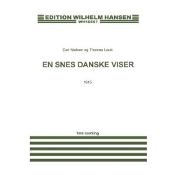 Carl Nielsen: En Snes Danske Viser - 1915 (Voice/Piano)
