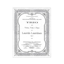 Laurids Lauridsen: Trio Op.6 (Score and parts)