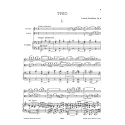 Laurids Lauridsen: Trio Op.6 (Score and parts)