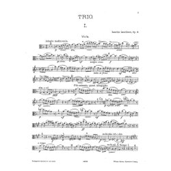 Laurids Lauridsen: Trio Op.6 (Score and parts)